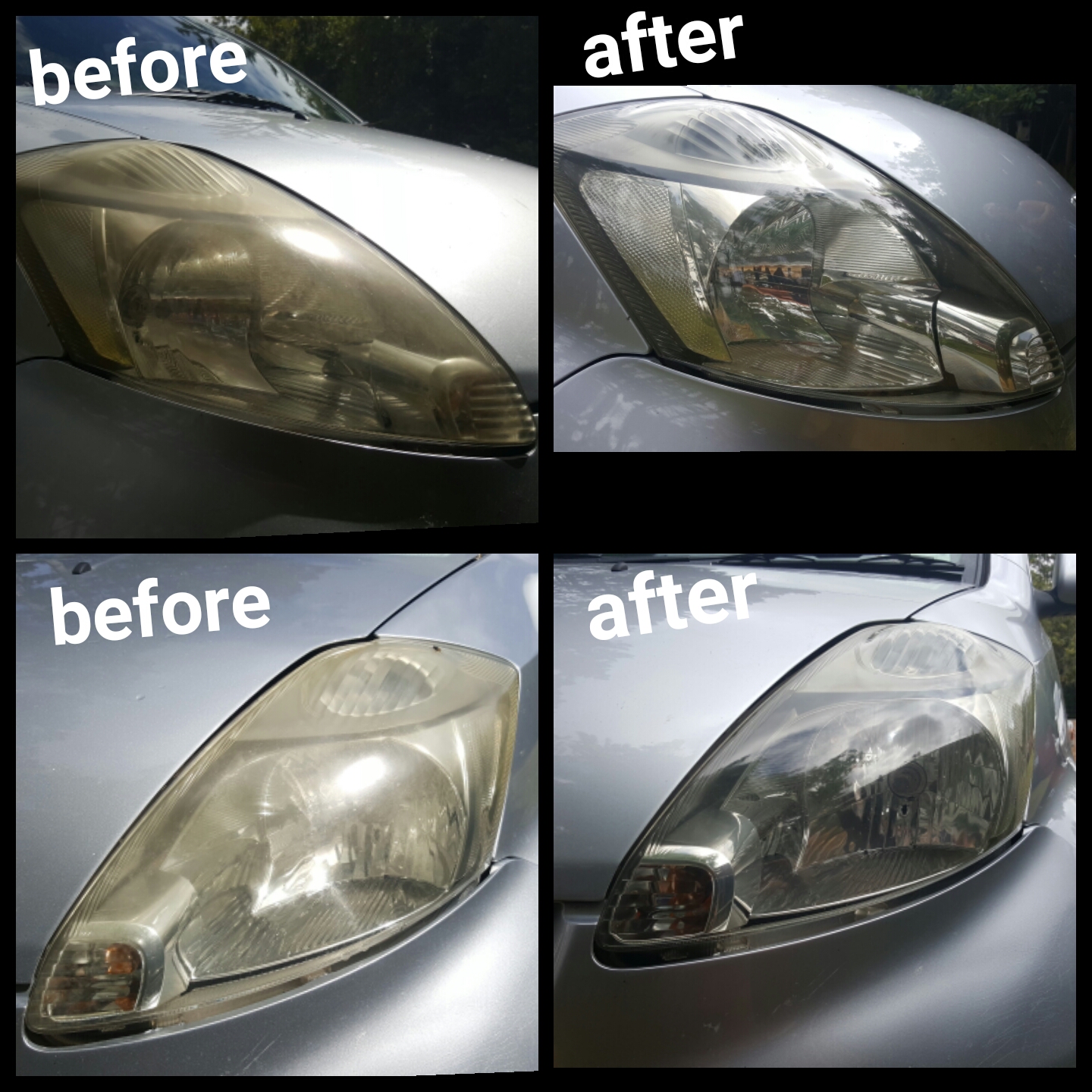 Foggy Headlight Restoration Auckland, NZ The Mobile Car Specialists