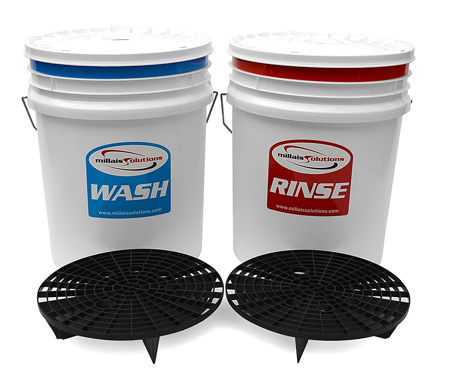 Wash your car using the two-bucket system